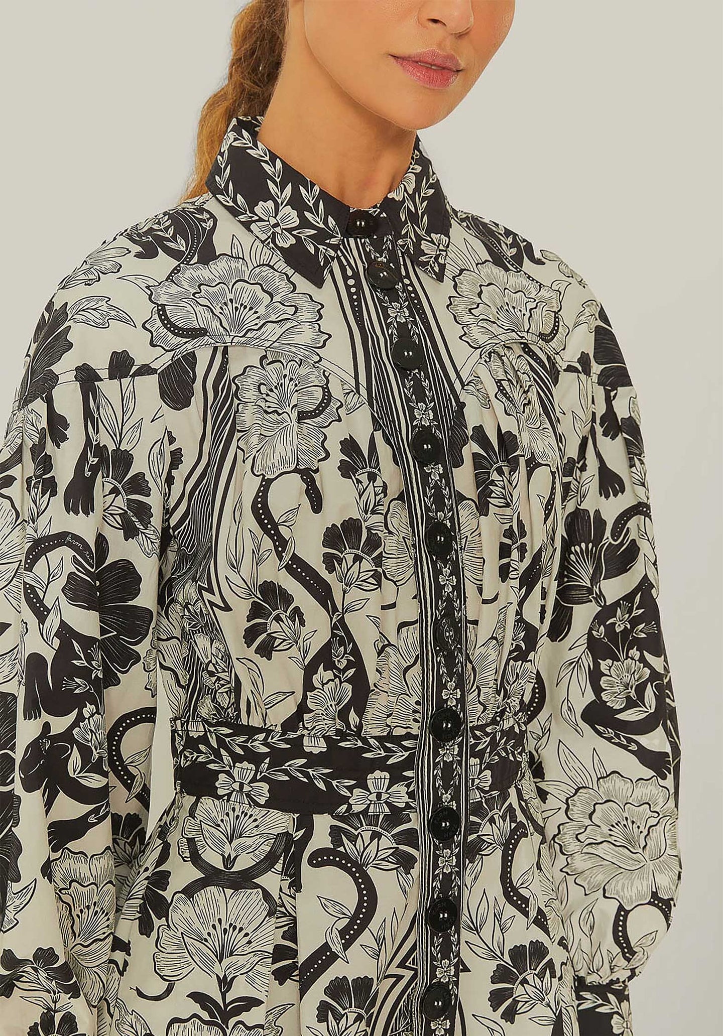 Dress 328608 Leopards-Off-White