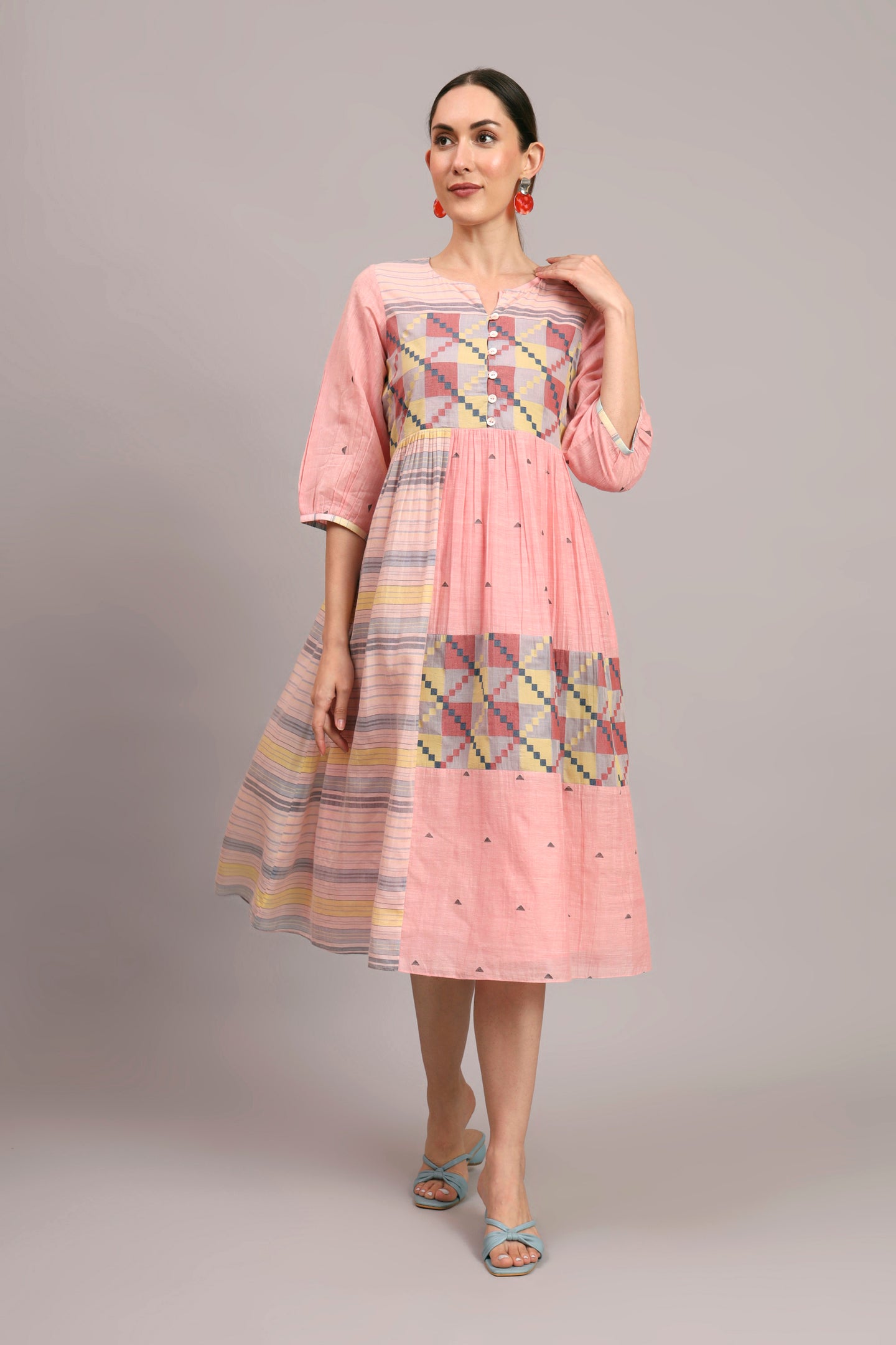Dress Coral Whimsy Pink