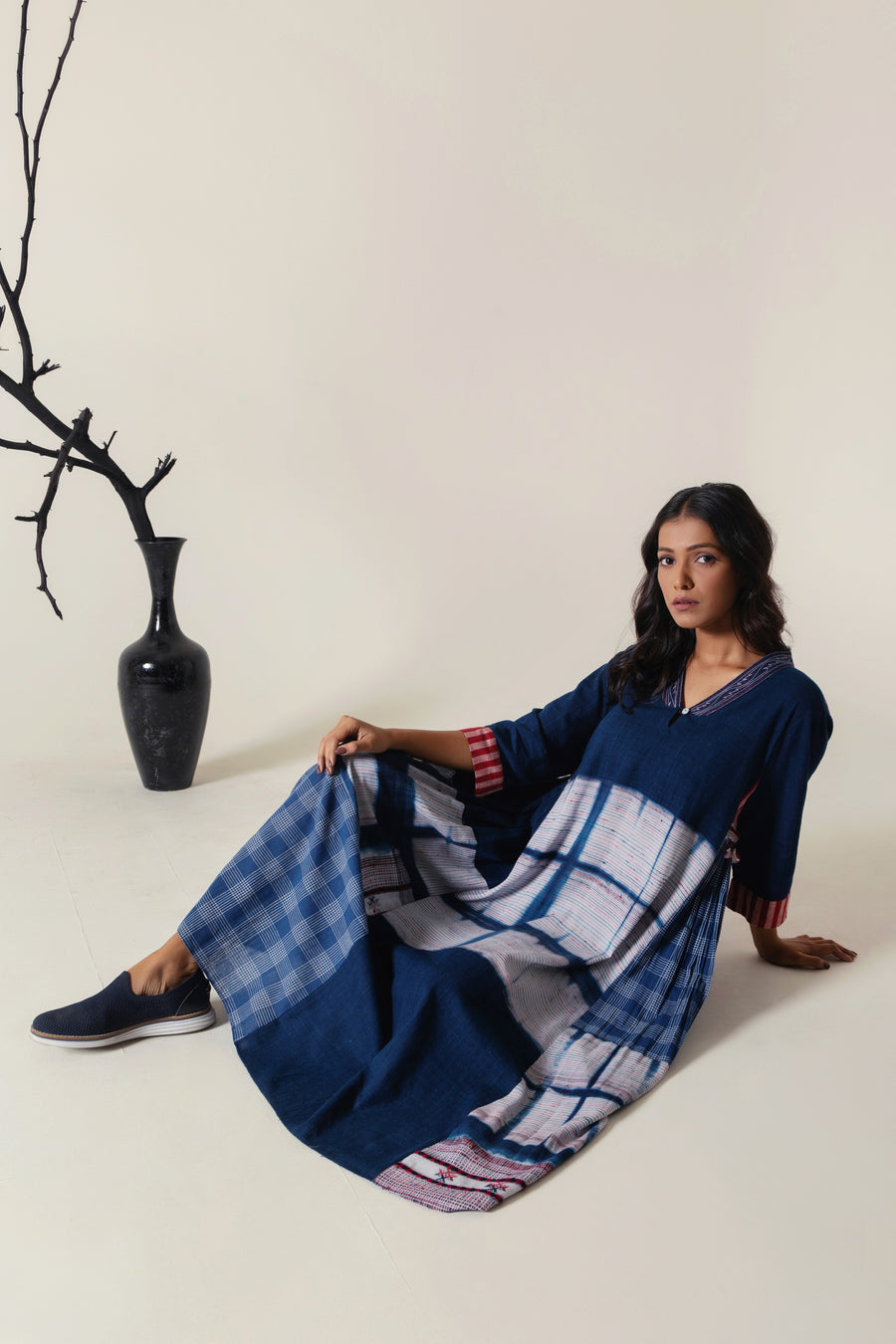 Dress Navy Nebula Indigo-Blue