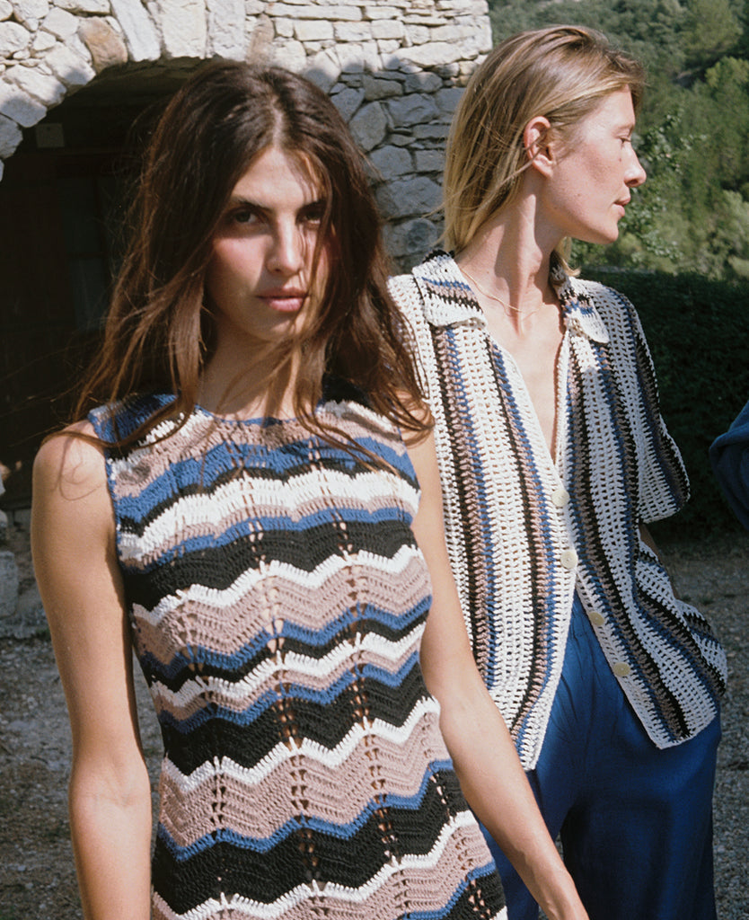 Blouse Colby Colby Shirt Lapis-Stripe