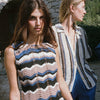 Blouse Colby Colby Shirt Lapis-Stripe