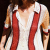 Blouse James James Shirt Red-Papaya
