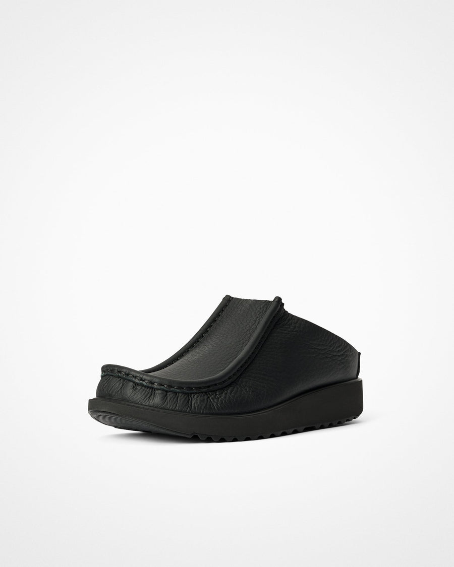 Moccasin Joke M Joke Mule Black