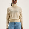 Turtleneck Jersey Ru Run K1620u Cream