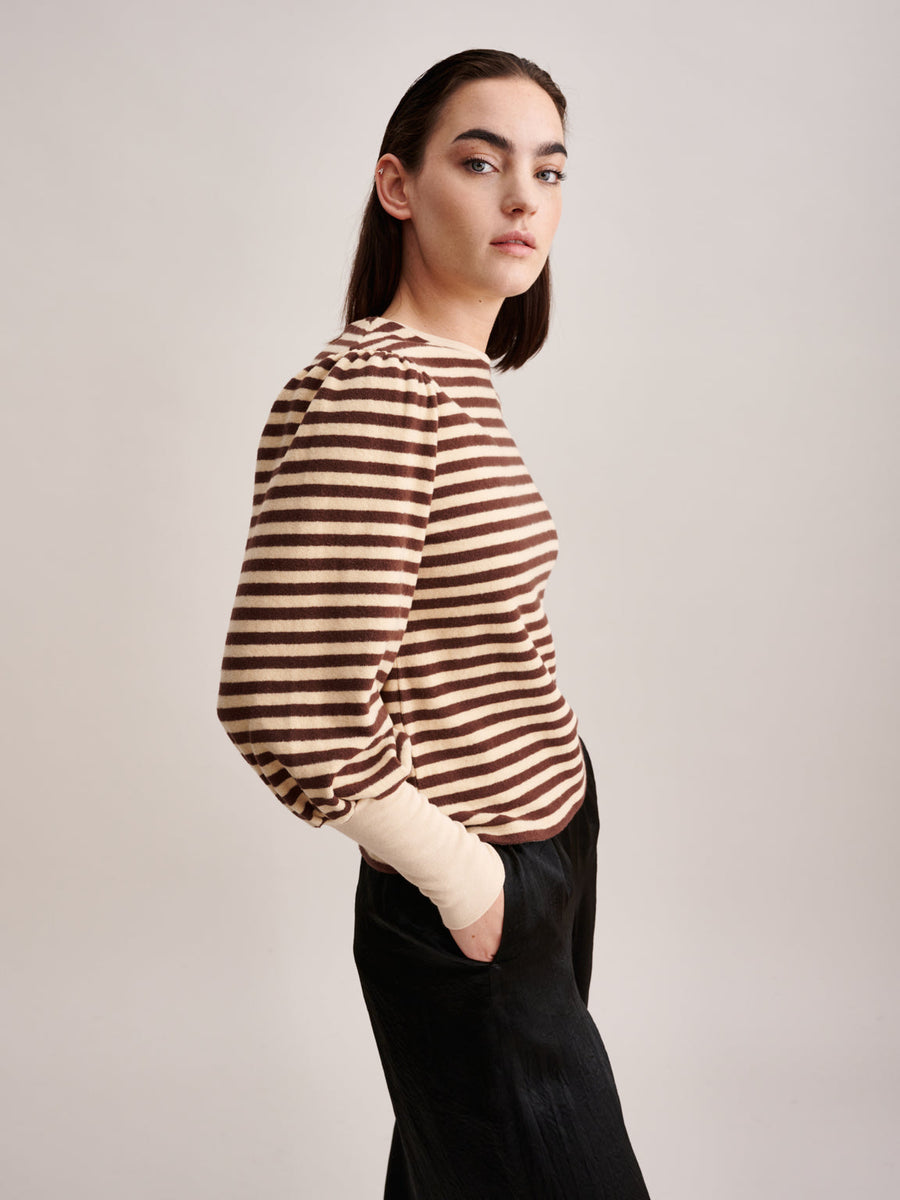 Sweatshirt Vidoum32 Vidoum32 T1663 Stripe-A