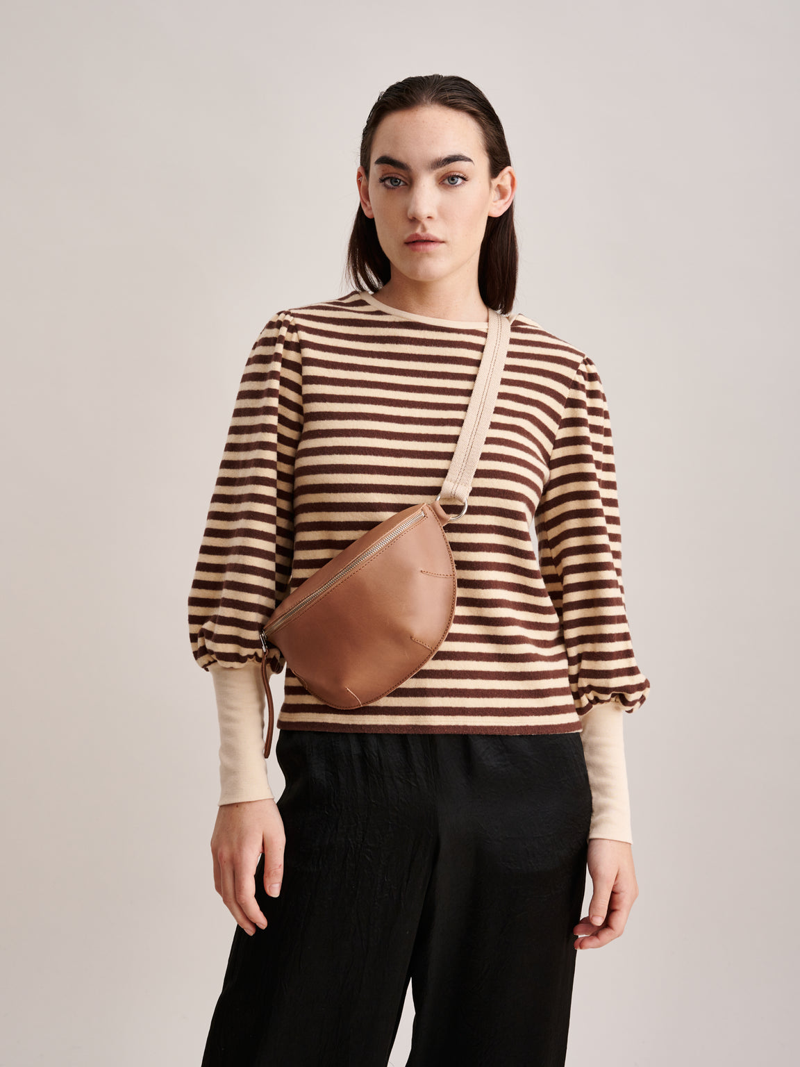 Sweatshirt Vidoum32 Vidoum32 T1663 Stripe-A