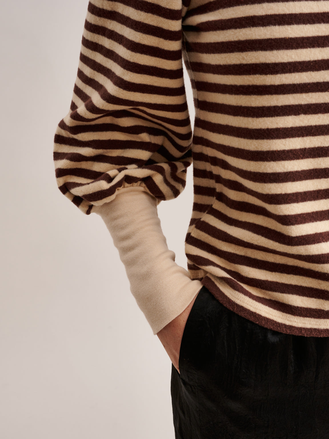 Sweatshirt Vidoum32 Vidoum32 T1663 Stripe-A