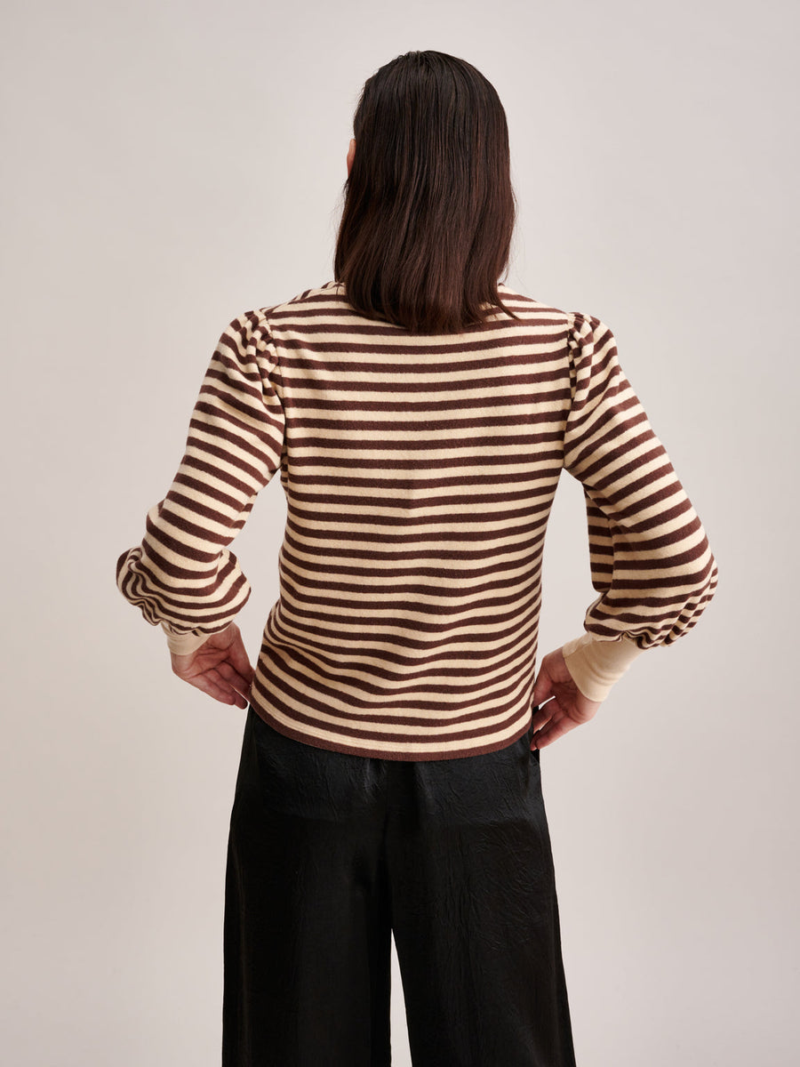 Sweatshirt Vidoum32 Vidoum32 T1663 Stripe-A