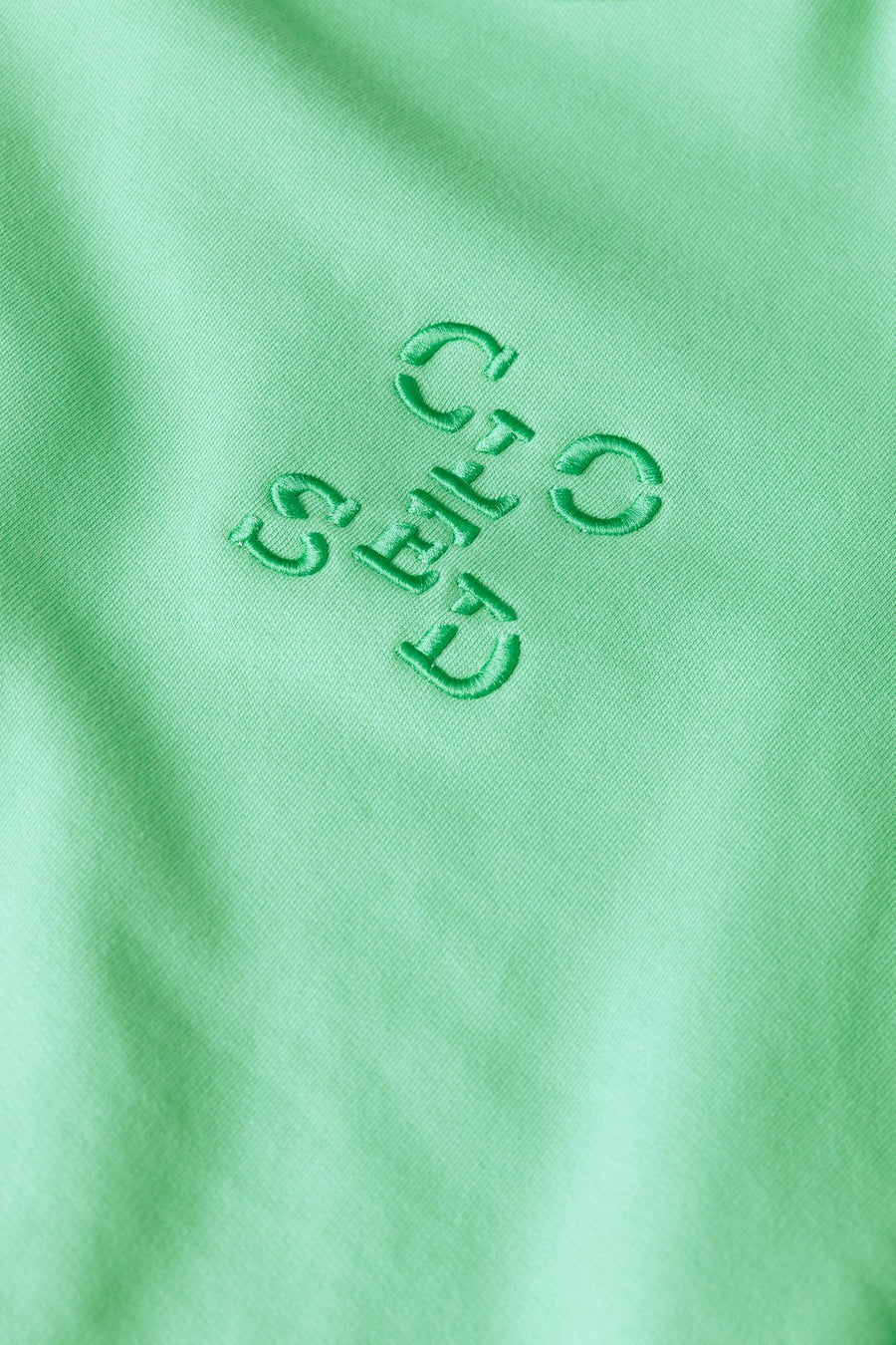 Sweatshi Basic Crewneck C95495-472-em Green-Kick