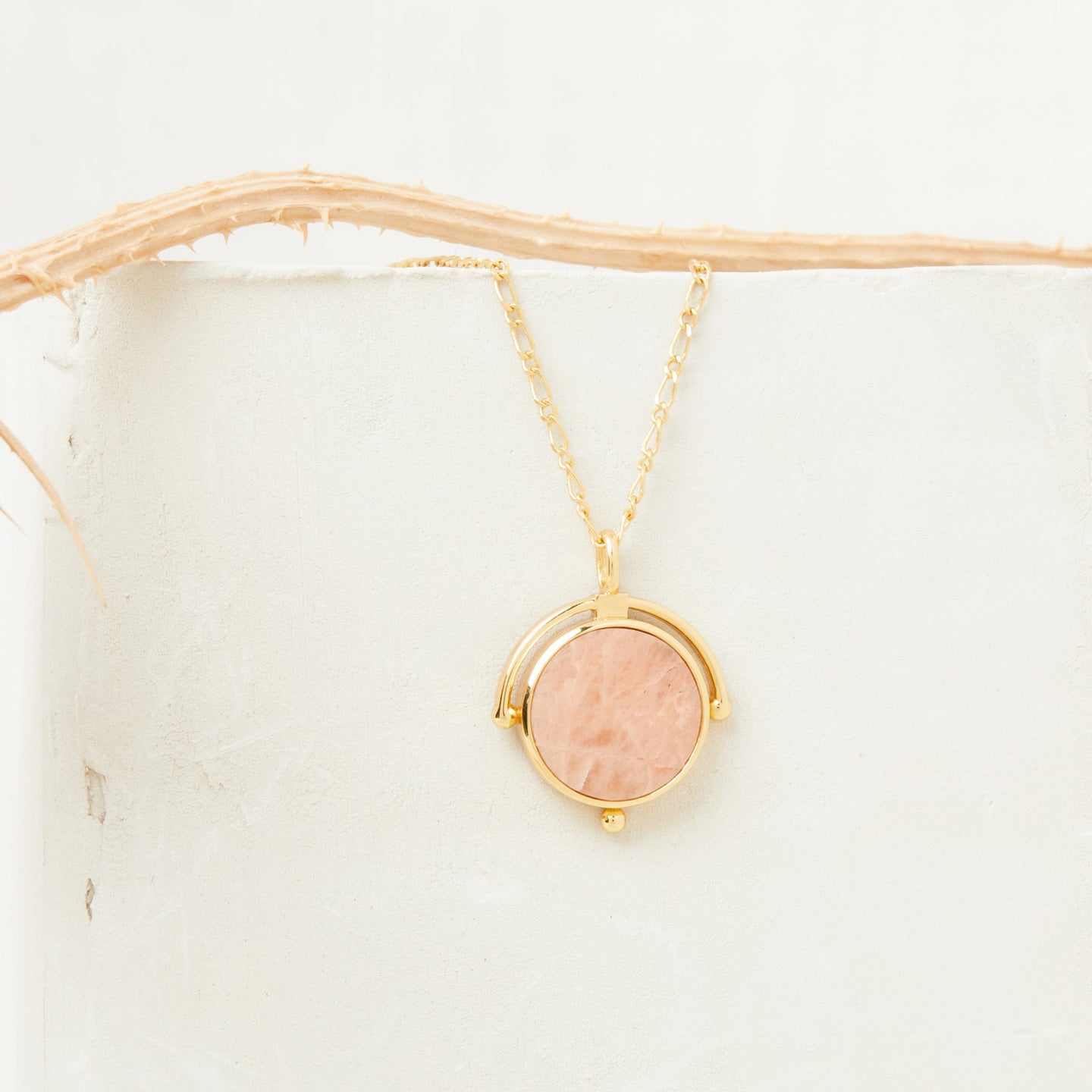 Necklace Selie Amazonite-Orange