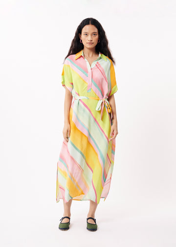 Dress Fi24-23 Galiena Diagonal-Rainbow