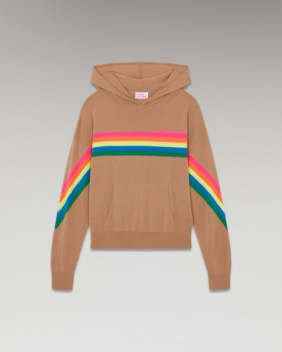 Sweatshirt Multico 2301wph01037 8001-Camel