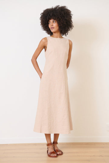 Dress Robe Vaiana Beige