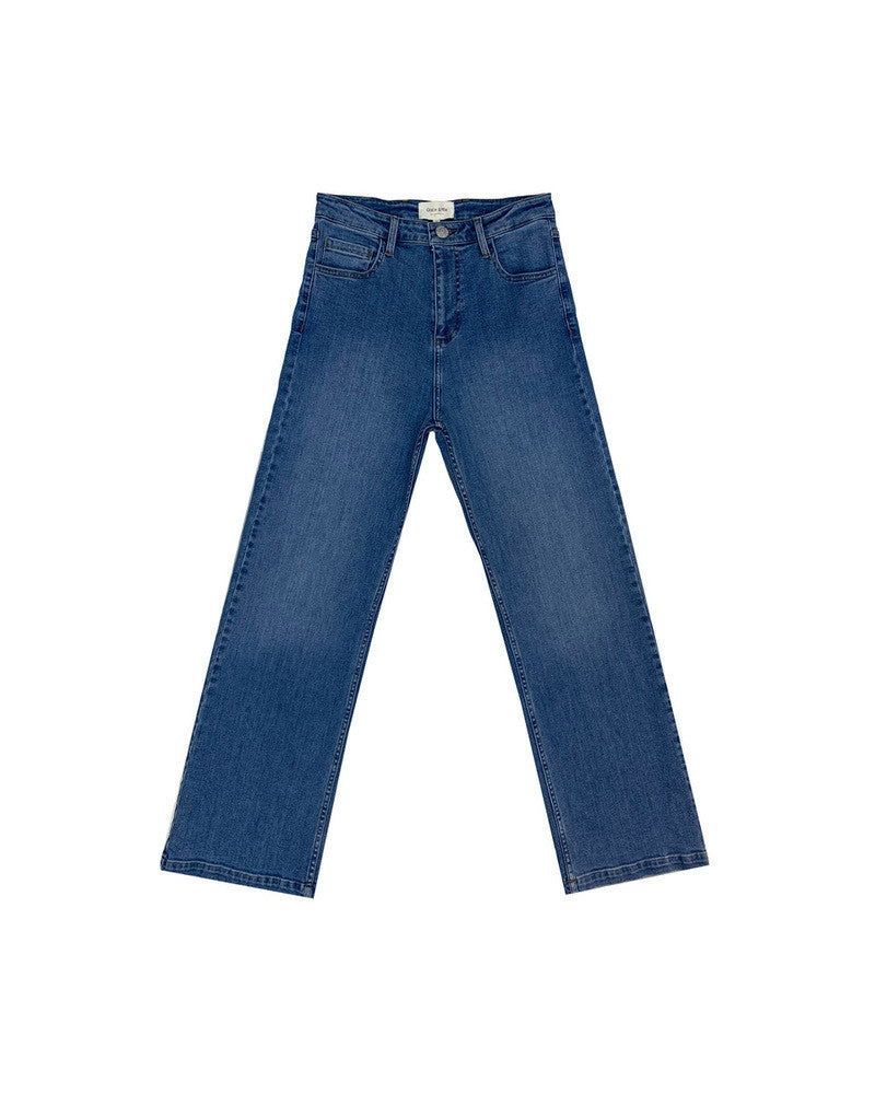 Pants Jean 70 Bleu-Moyen