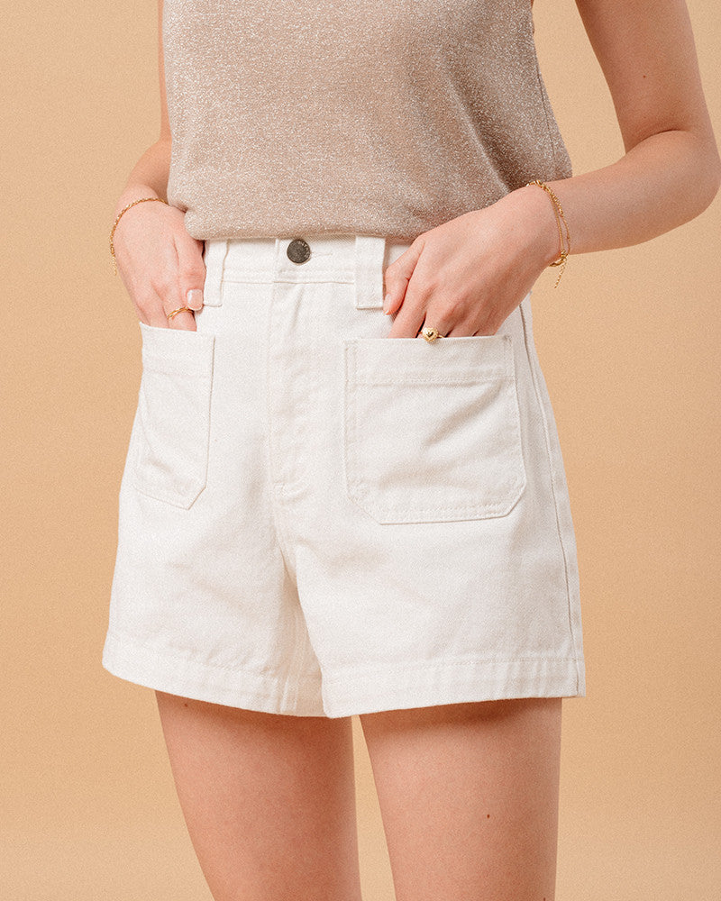 Shorts Mignonne Ecru