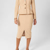 Beatrice Jacket 0123/4503/9845l00 Beige-Suede