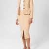 Beatrice Jacket 0123/4503/9845l00 Beige-Suede
