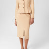 Beatrice Jacket 0123/4503/9845l00 Beige-Suede