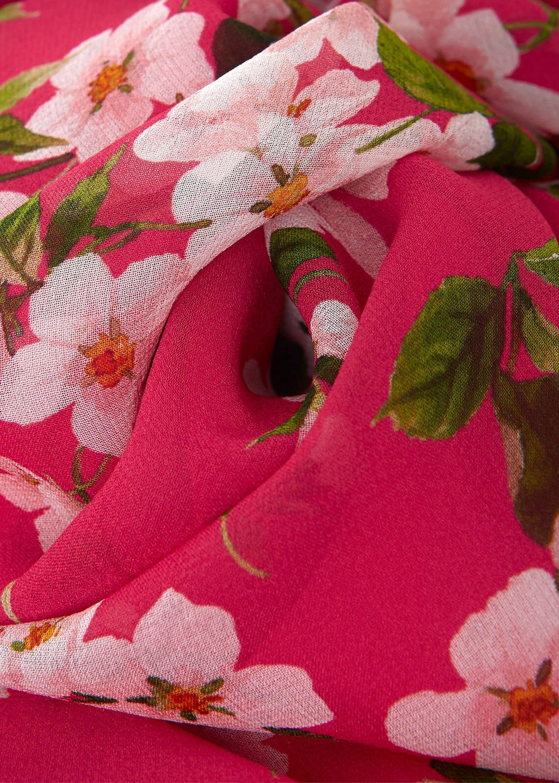 Helena Silk Dress 0123/5920/3793l00 Pink-Multi