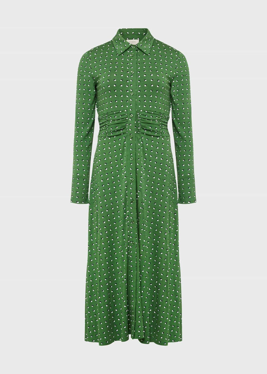 Nadina Jersey Dress 0123/5945/3859l00 Pea-Green