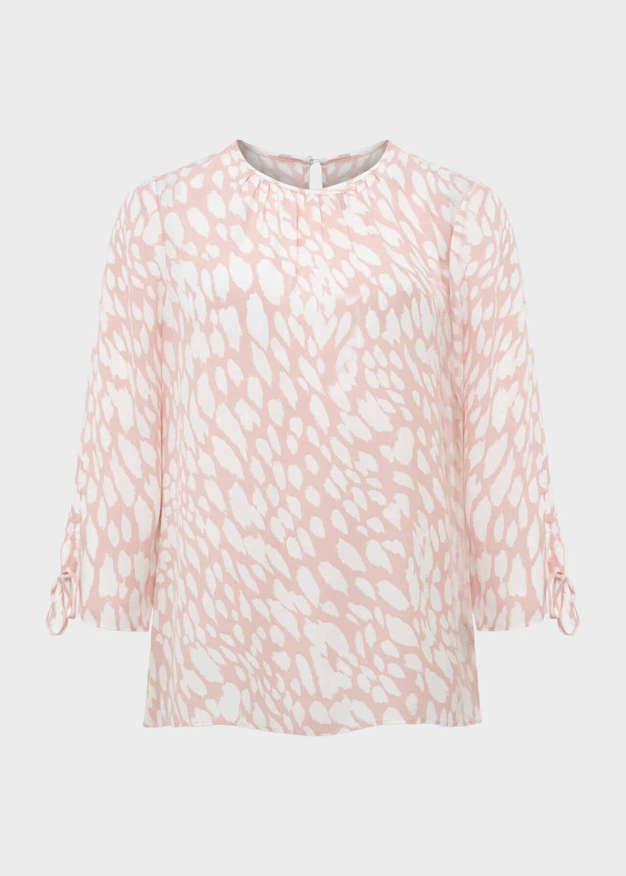 Cosette Blouse 0123/6529/9324l00 Pink-Ivory