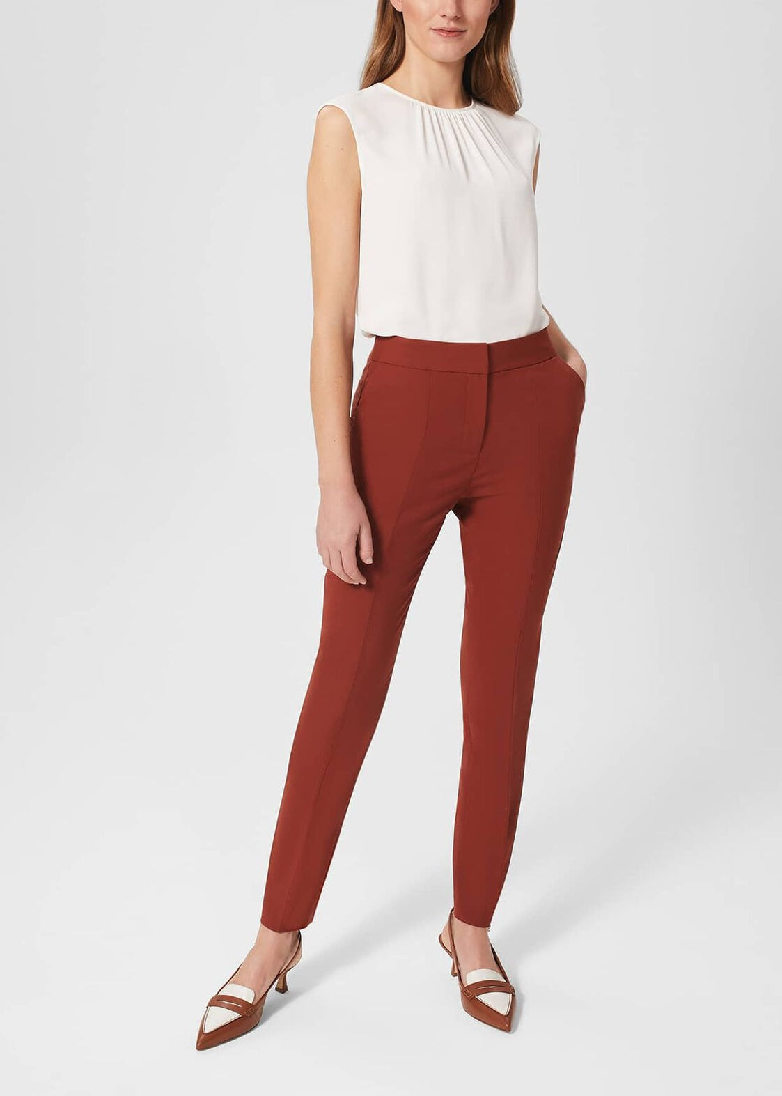 Meghan Trouser 0123/8323/9044l00 Dark-Pecan