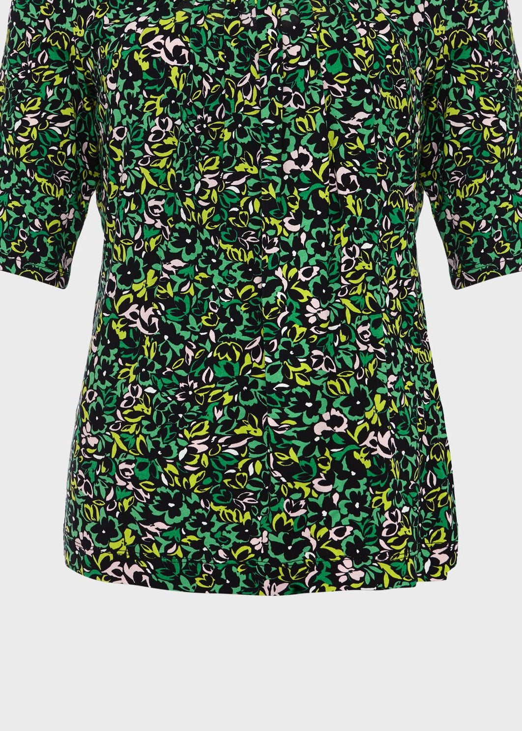 Jacqueline Print Top 0124/2618/9324l00 Green-Multi