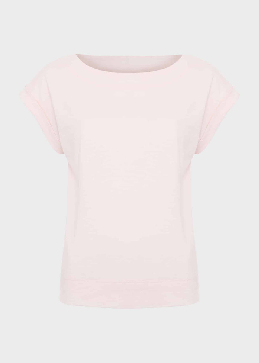 Alycia Slub T-shirt 0124/2767/1144l00 Pale-Pink