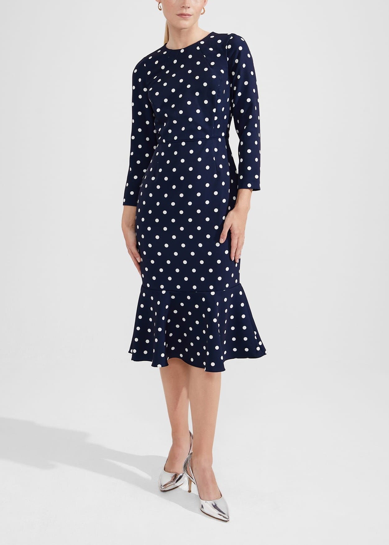 Liza Dress 0124/5114/9845l00 Navy-Ivory