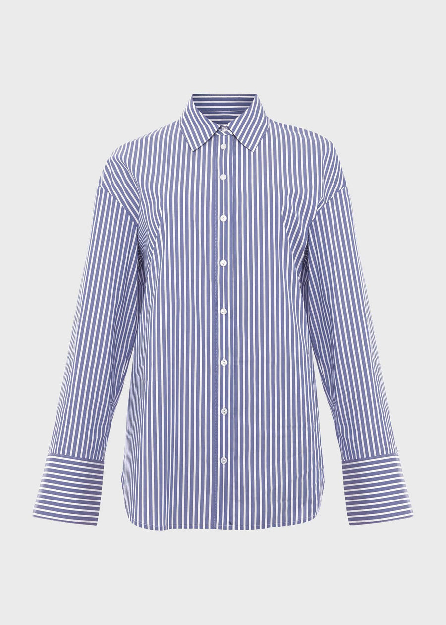 Daventry Shirt 0124/6033/9083l00 Blue-Ivory