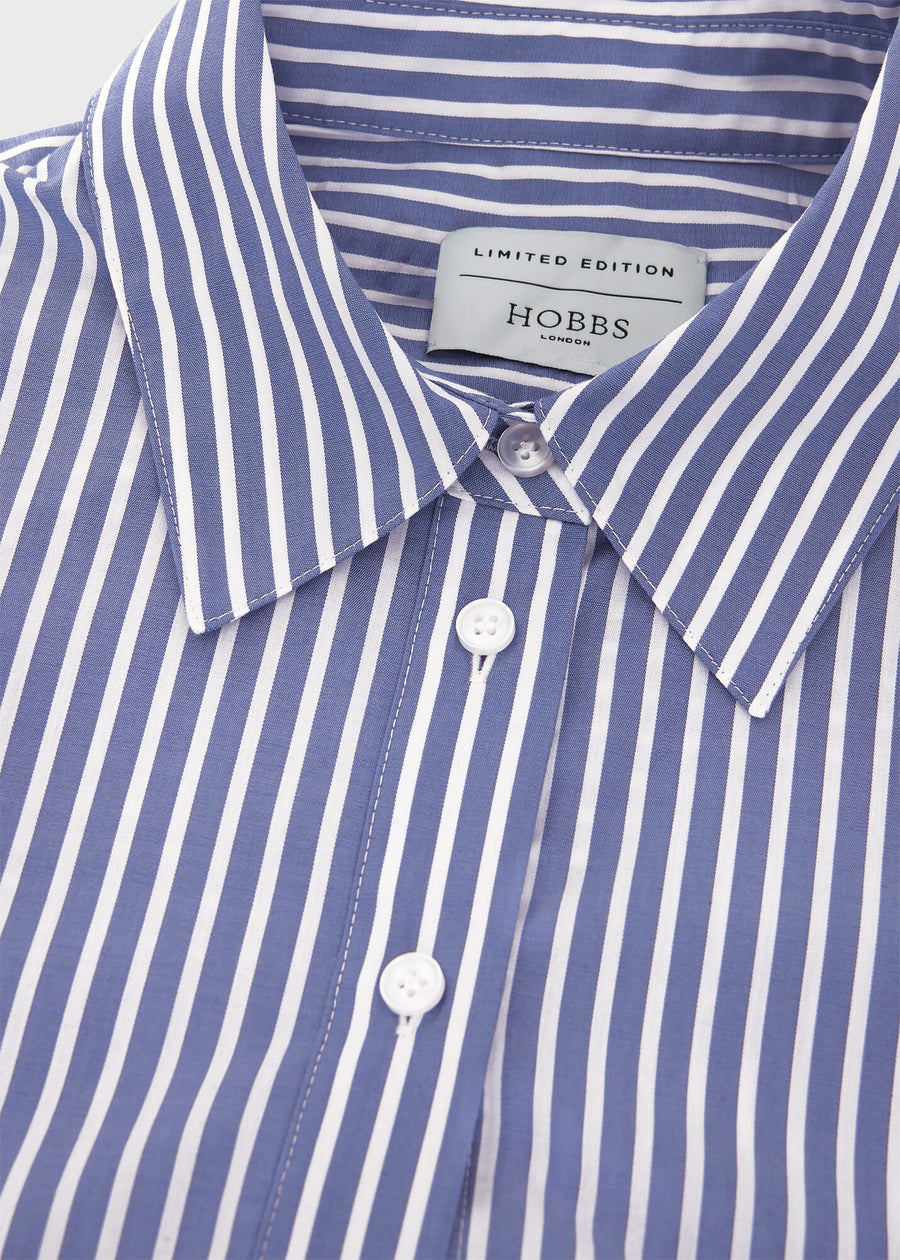 Daventry Shirt 0124/6033/9083l00 Blue-Ivory