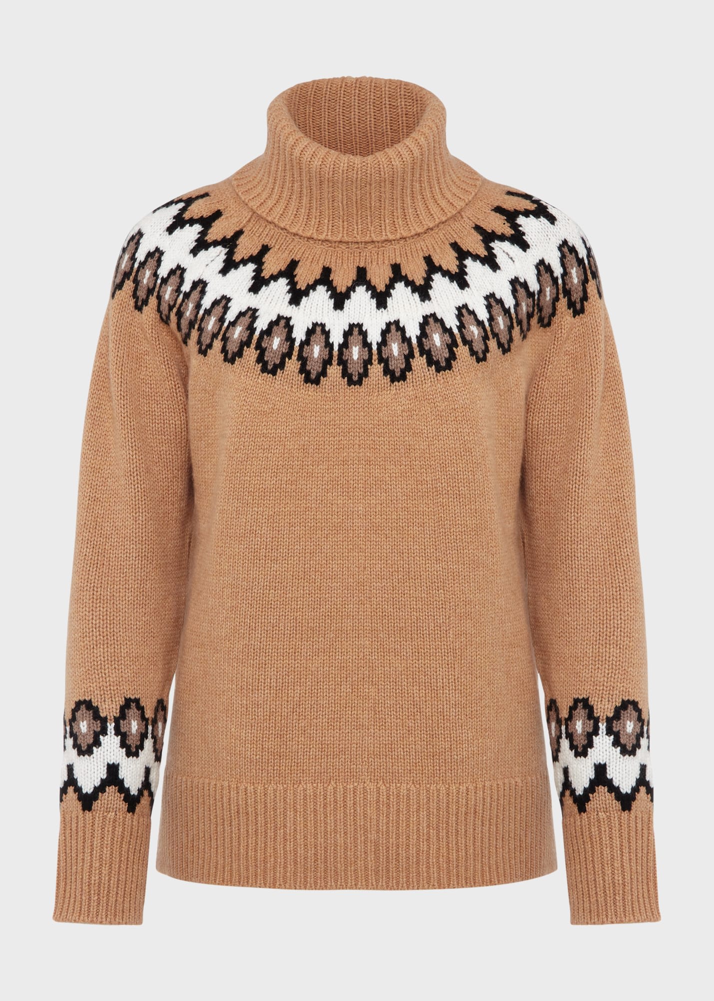 Aleena Jumper 0124/9126/3072l00 Camel-Ivory