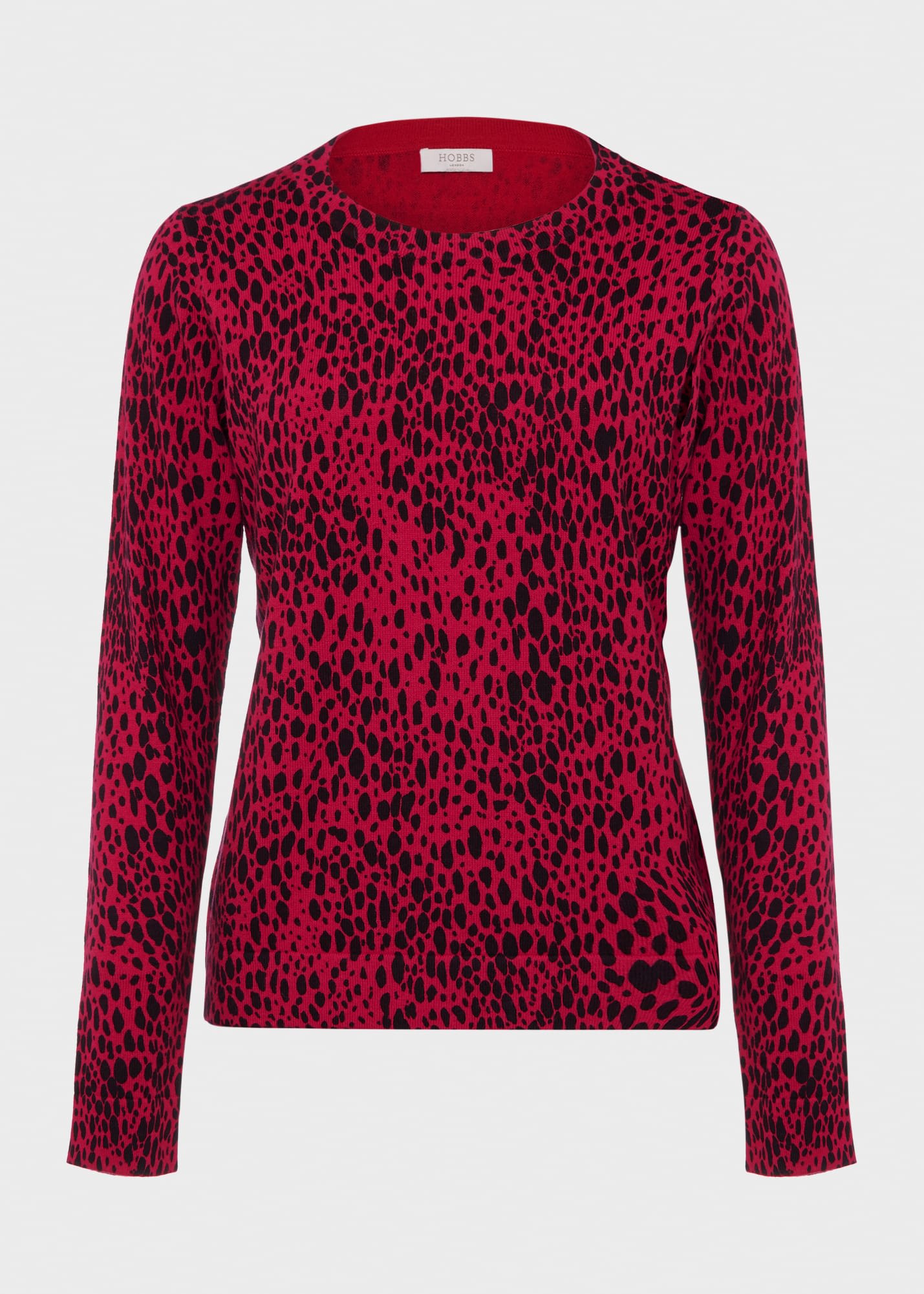 Harlow Jumper 0124/9140/9083l00 Cerise-Black