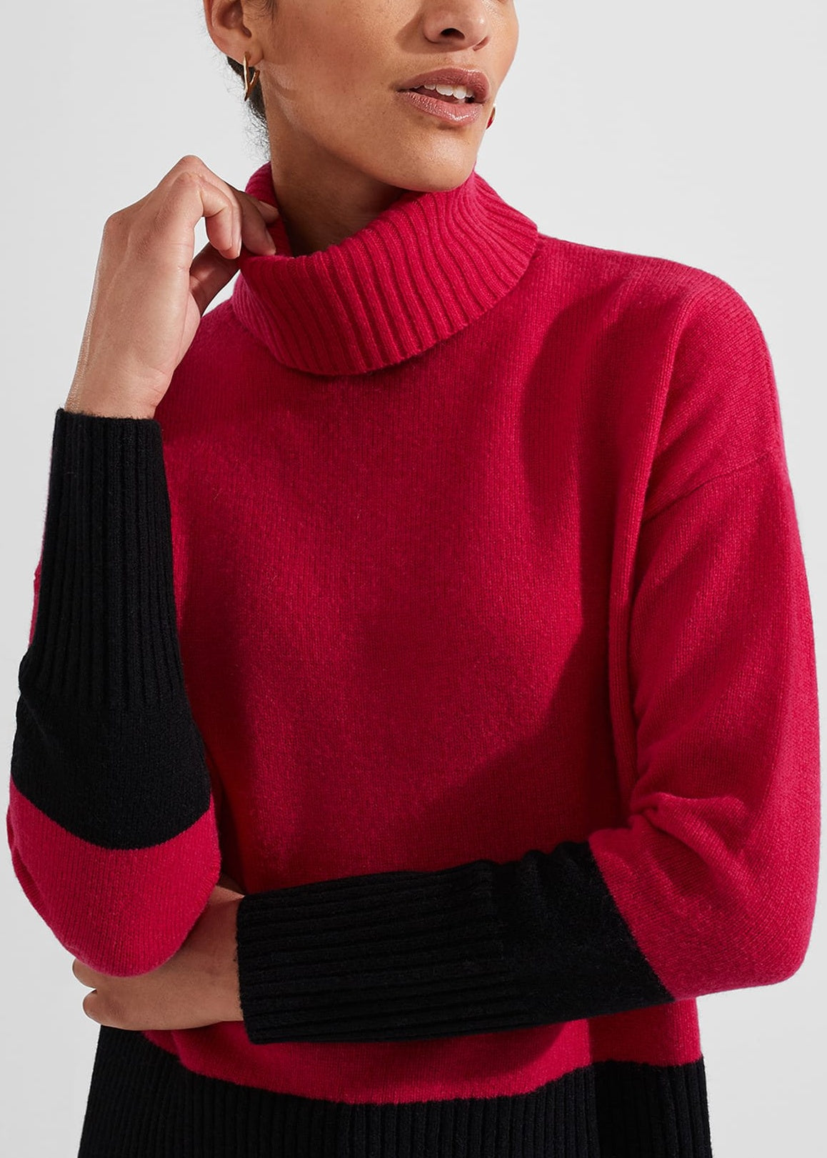 Melodie Jumper 0124/9201/9044l00 Cerise-Black