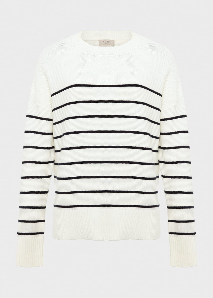 Ruby Jumper 0124/9624/1144l00 Ivory-Navy