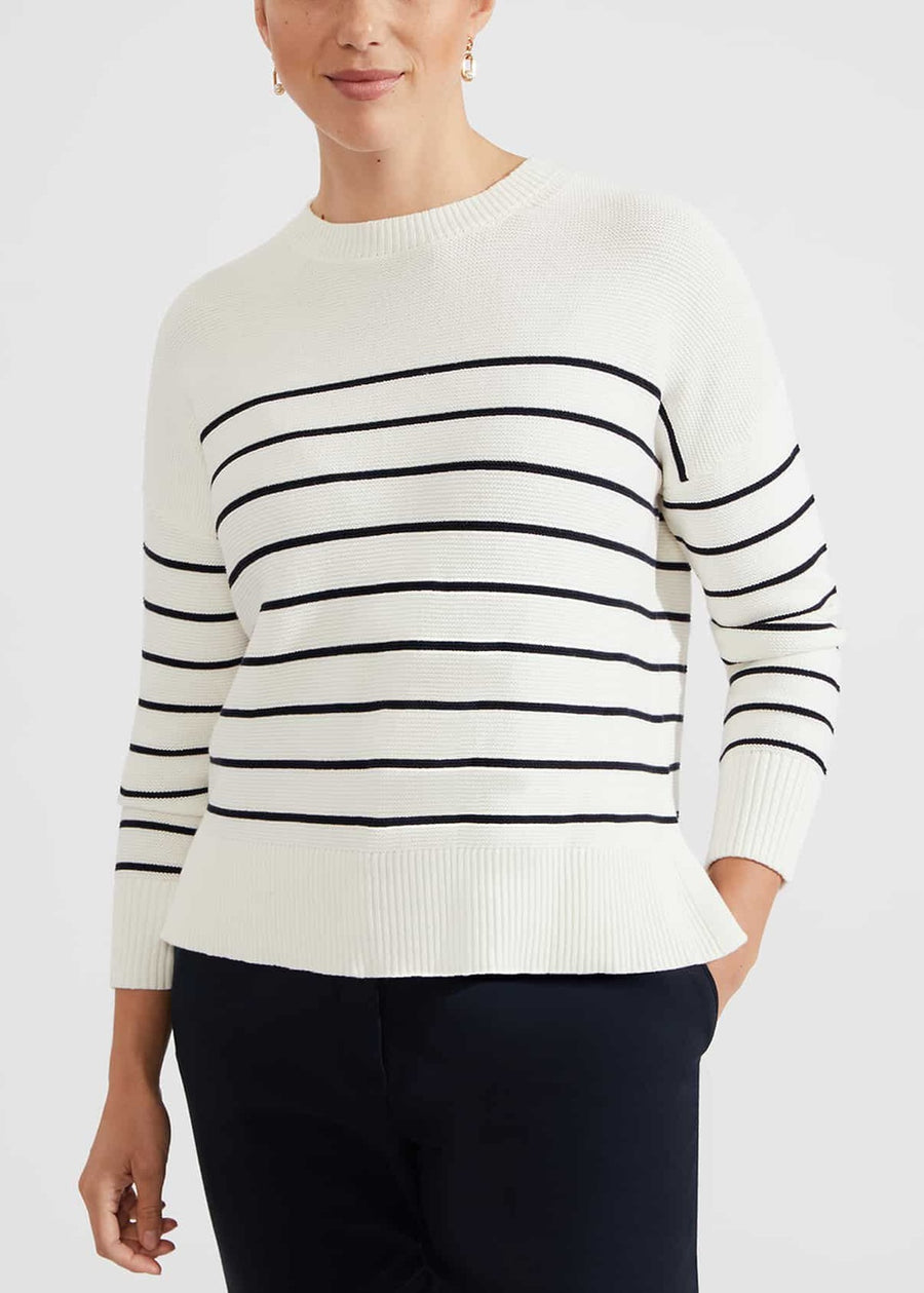 Ruby Jumper 0124/9624/1144l00 Ivory-Navy