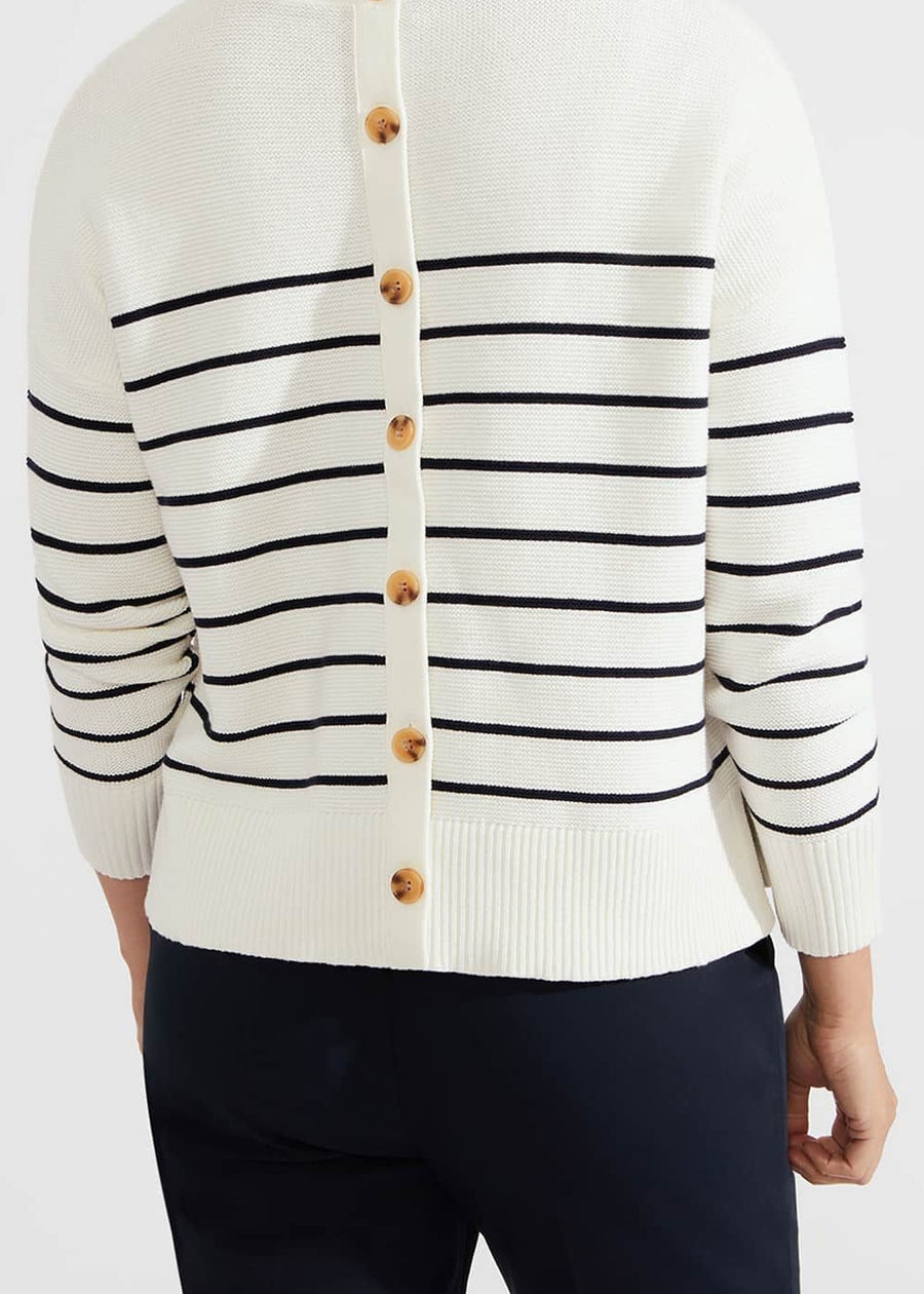 Ruby Jumper 0124/9624/1144l00 Ivory-Navy