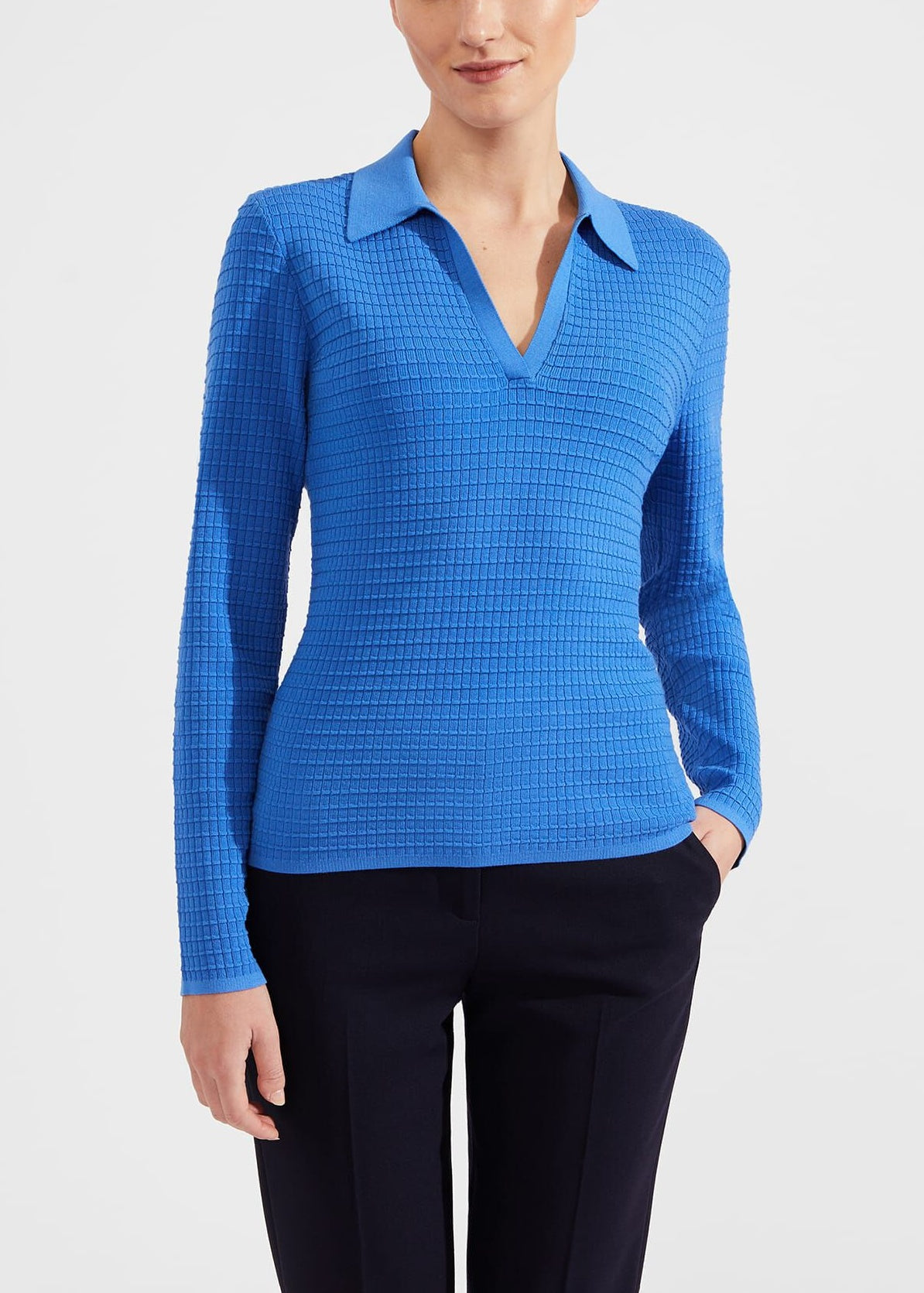 Tamara Polo Jumper 0124/9629/1085l00 Fjord-Blue