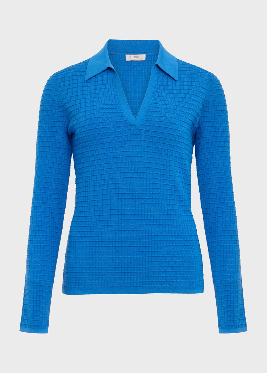 Tamara Polo Jumper 0124/9629/1085l00 Fjord-Blue