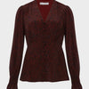 Maggie Blouse 0222/6549/9324l02 Burgundy-Black