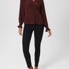 Maggie Blouse 0222/6549/9324l02 Burgundy-Black