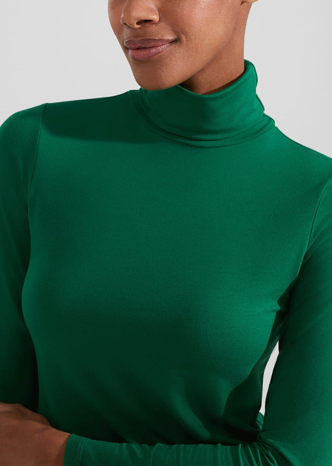 Mischa Roll Neck 0223/2070/3669l00 Cadmium-Green