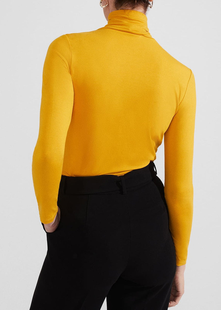 Mischa Roll Neck 0223/2070/3669l00 Ochre-Yellow