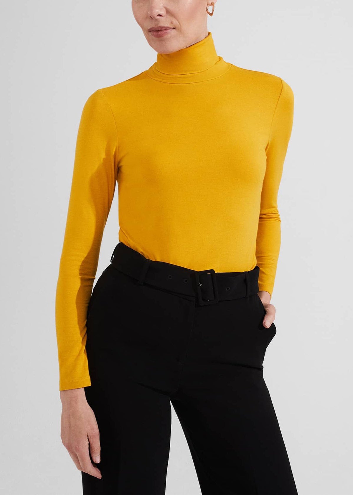 Mischa Roll Neck 0223/2070/3669l00 Ochre-Yellow