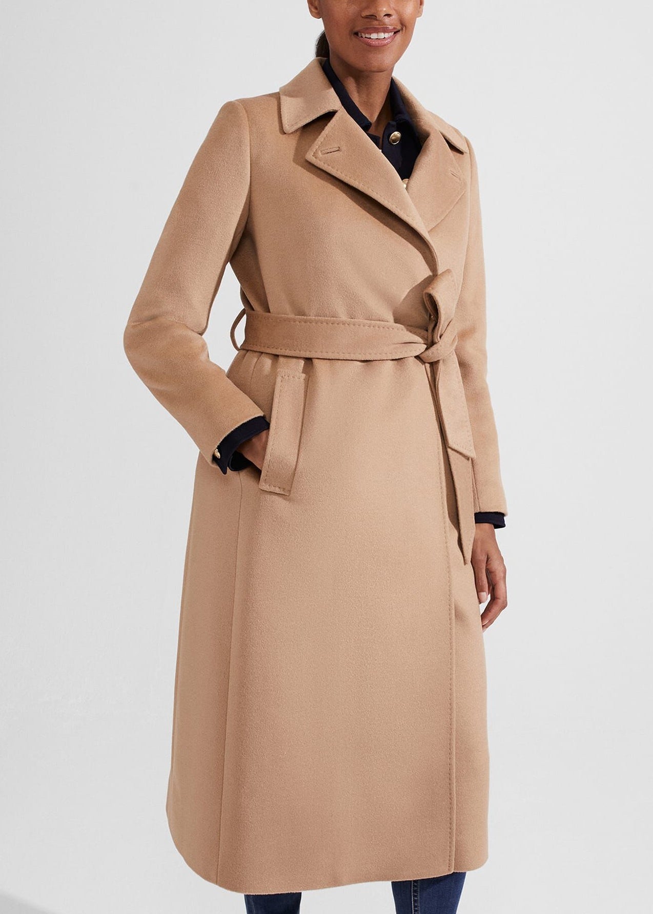 Livia Wool Coat 0223/3395/1049l00 Camel