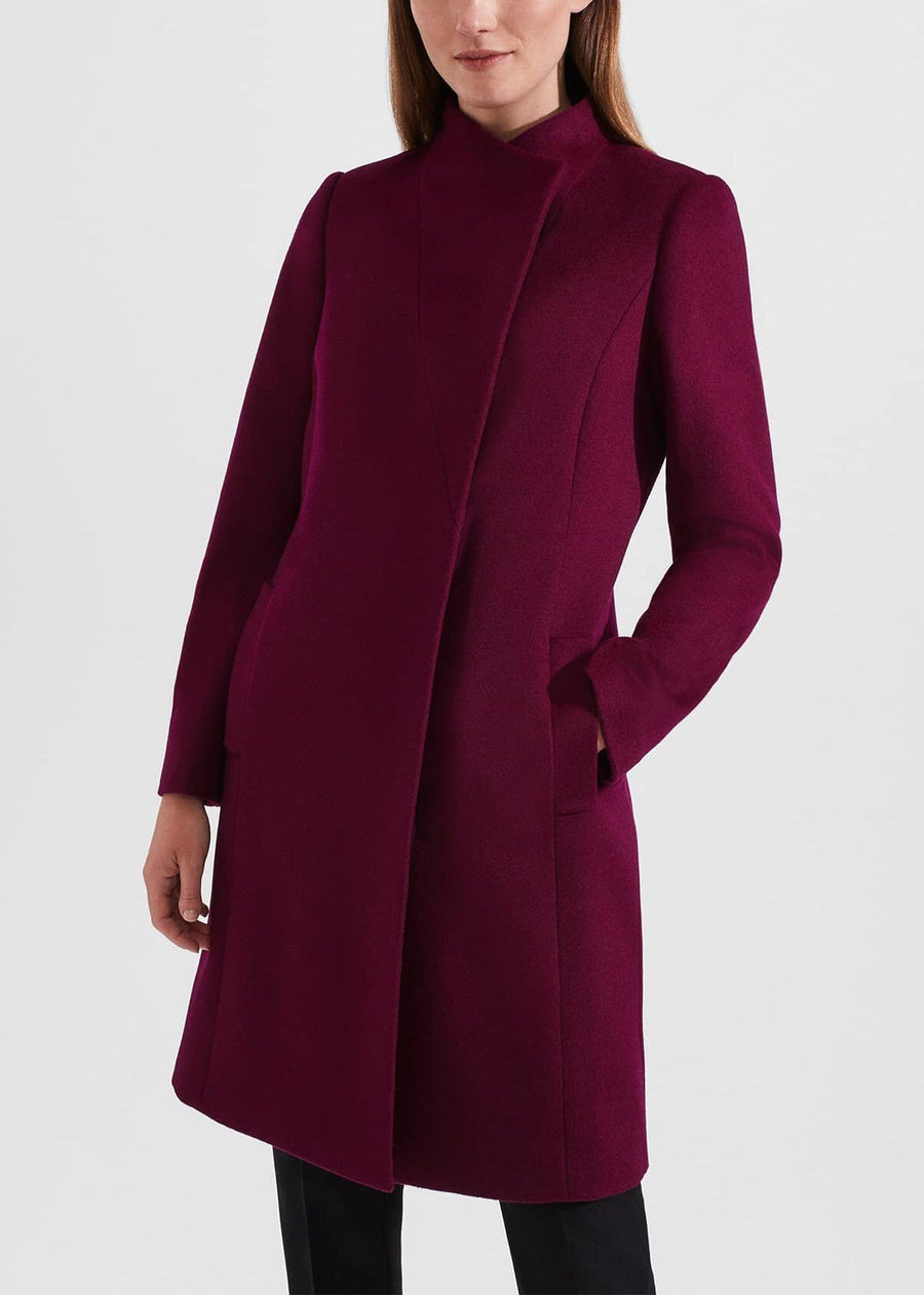 Marissa Coat 0223/3727/1049l00 Warm-Plum