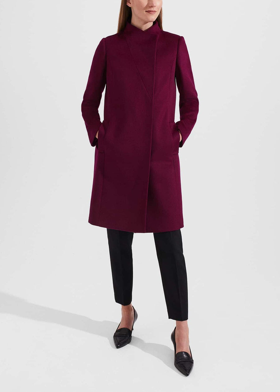 Marissa Coat 0223/3727/1049l00 Warm-Plum