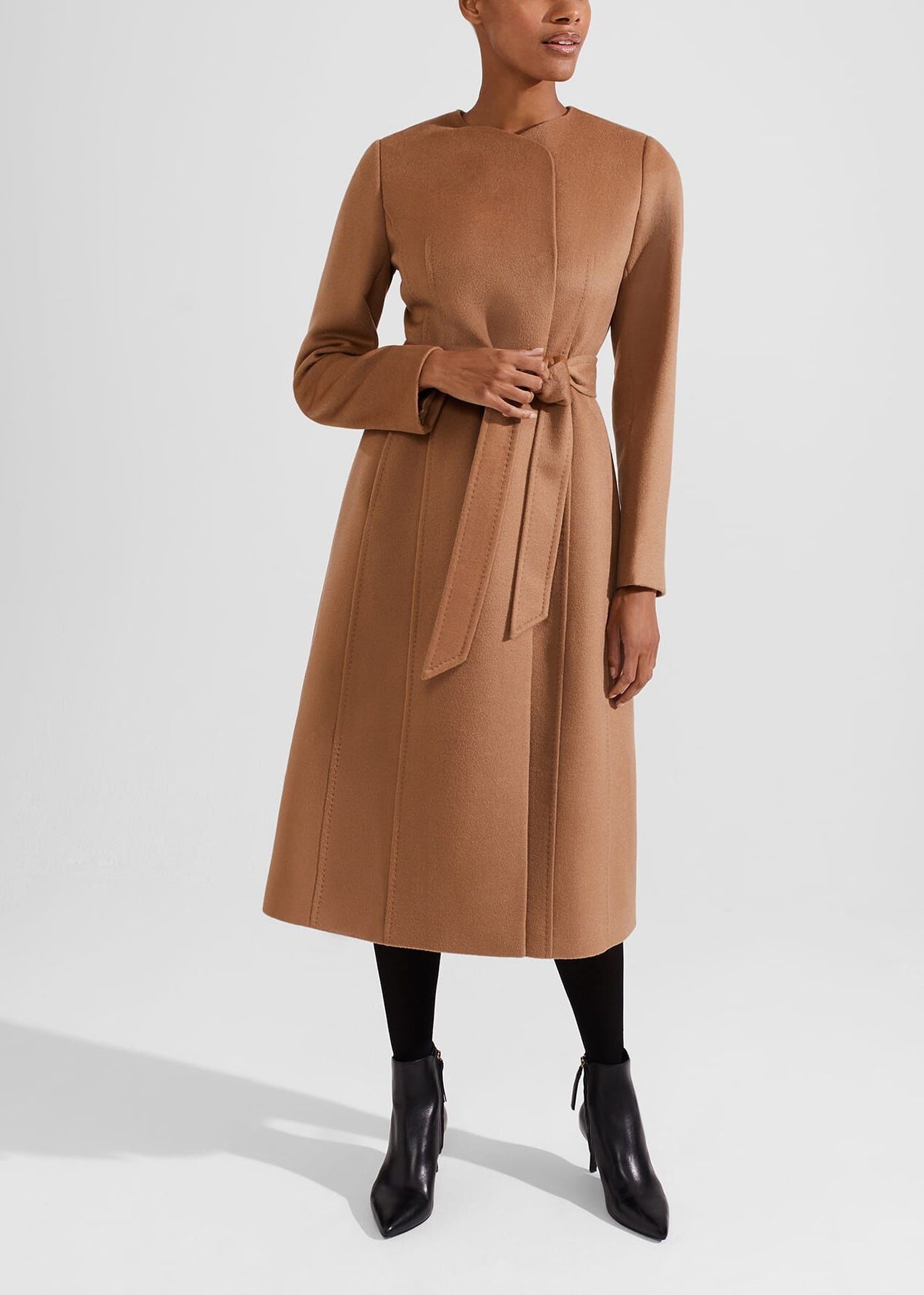 Davina Coat 0223/3733/1049l00 Dark-Camel