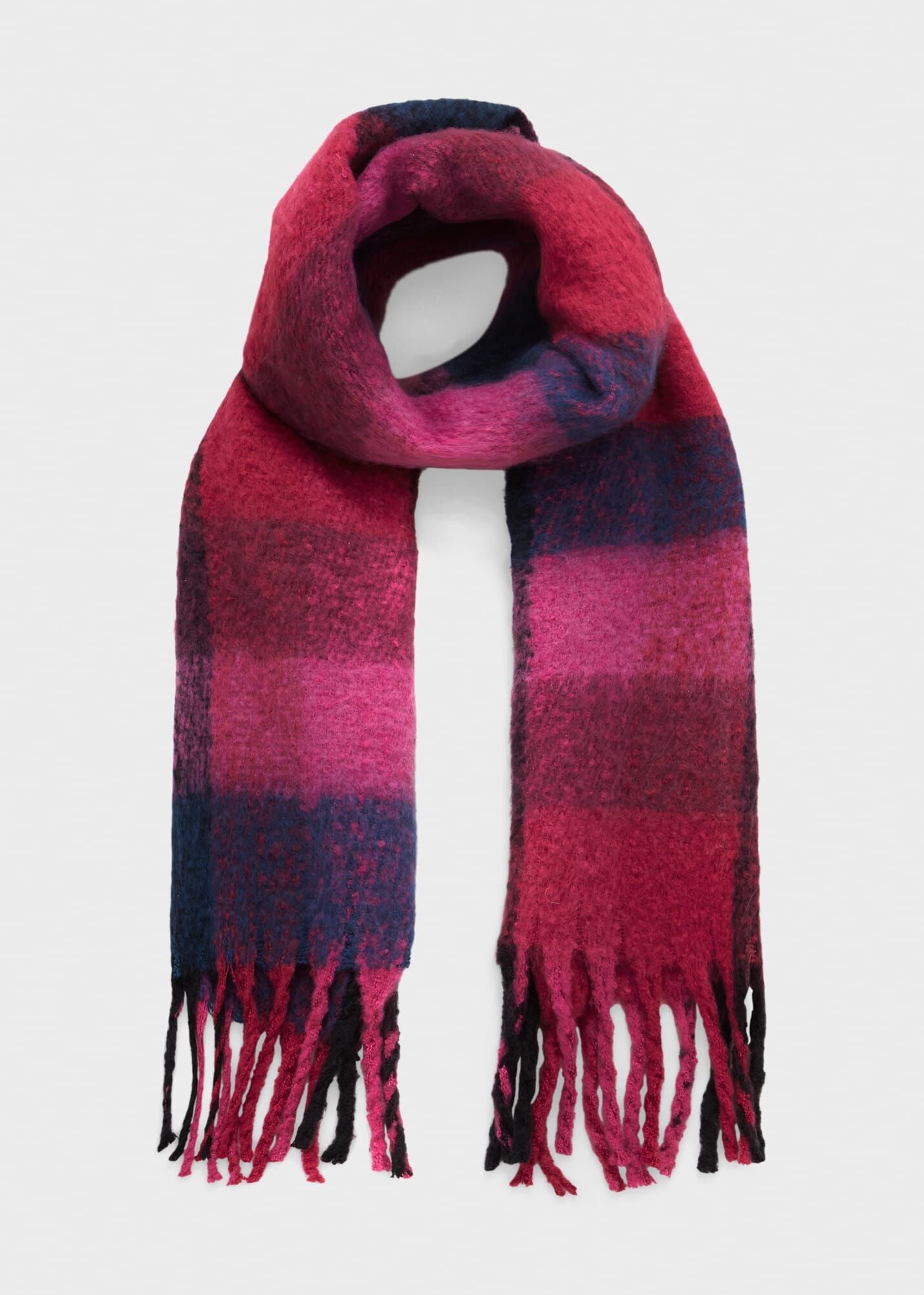 Catherine Scarf 0223/4118/888300 Plum-Pink-Multi