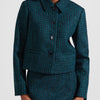 Teia Jacket 0223/4701/1049l00 Deep-Teal-Blue